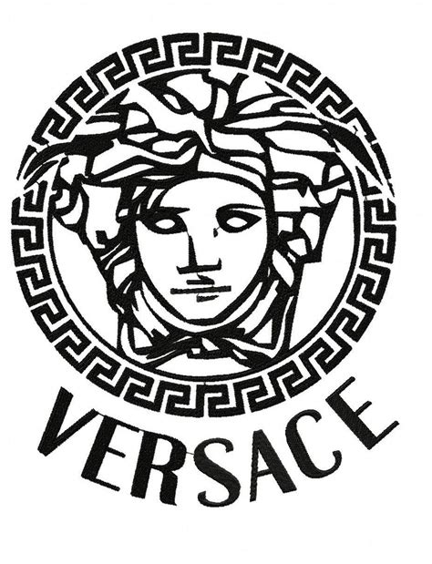 Versace Logo Drawing 